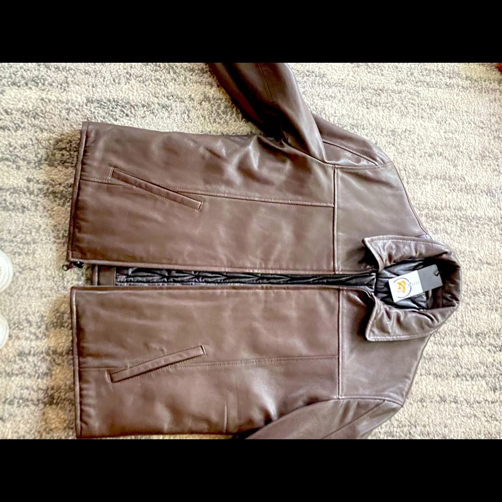 Robert Comstock leather jacket